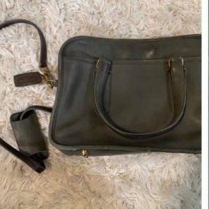 Vintage Coach Skinny Flight Bag
